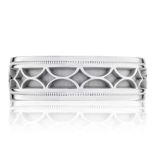 Geometric | High Polish Finish Wedding Band 113-7