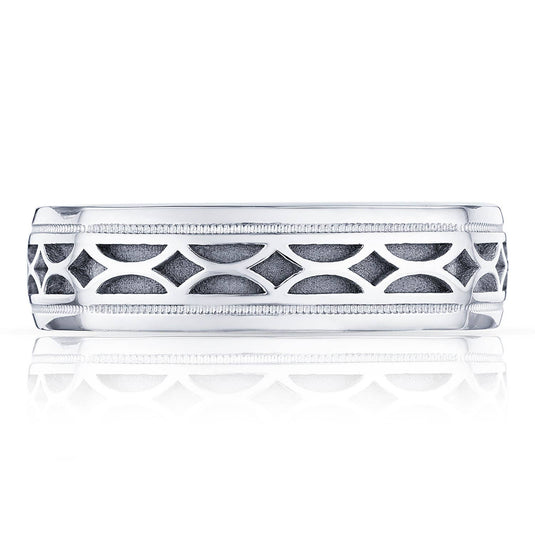Geometric | High Polish Finish Wedding Band 137-6