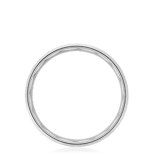 Classic | Classic Rounded in Brushed Finish Wedding Band 138-7WB
