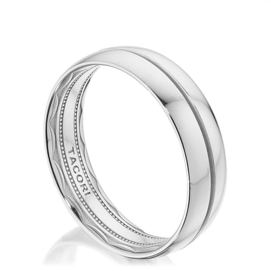 Classic | Classic Streamline in High Polish Finish Wedding Band 142-6