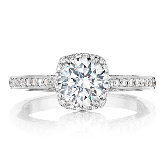 Dantela | Round Bloom Engagement Ring 2620RDSMP