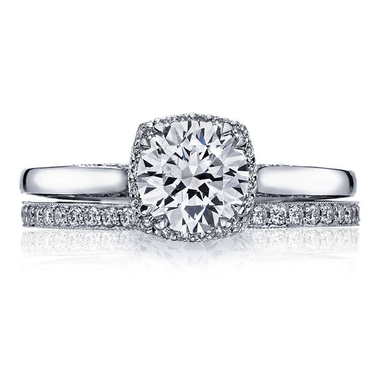 Dantela | Round Bloom Engagement Ring 2620RDSM
