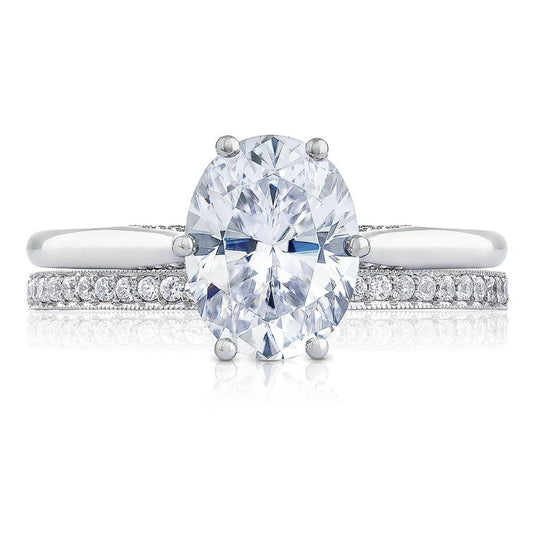 Simply TACORI | Oval Solitaire Engagement Ring 2650OV8X6