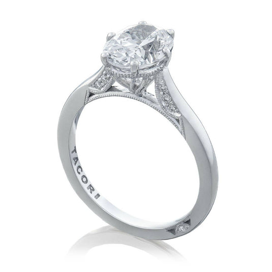 Simply TACORI | Oval Solitaire Engagement Ring 2650OV8X6