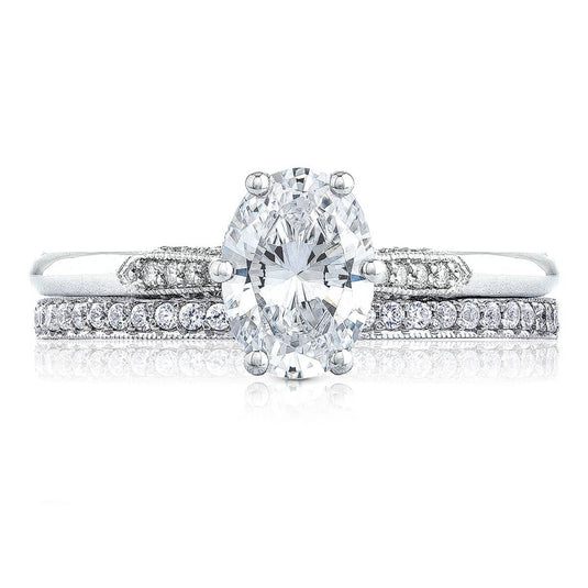 Simply TACORI | Oval Solitaire Engagement Ring 2651OV7X5