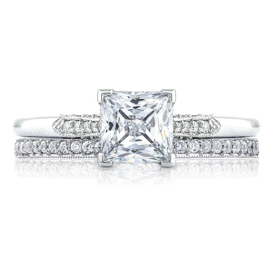 Simply TACORI | Princess Solitaire Engagement Ring 2651PR5