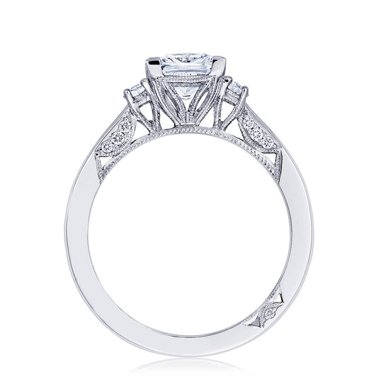 Simply TACORI | Princess 3-Stone Engagement Ring 2658PR6