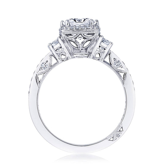 Dantela | Princess 3-Stone Engagement Ring 2663PR65