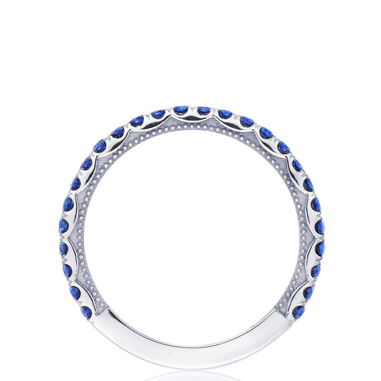 Sculpted Crescent | String of Sapphires Ring 266715B34BSW