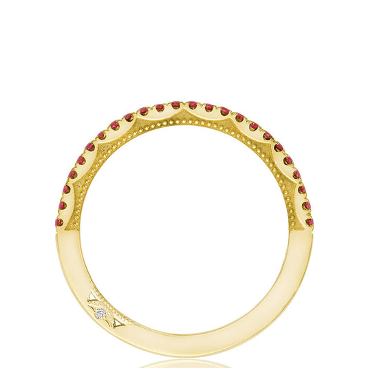 Sculpted Crescent | String of Rubies Ring 266715BETRBY