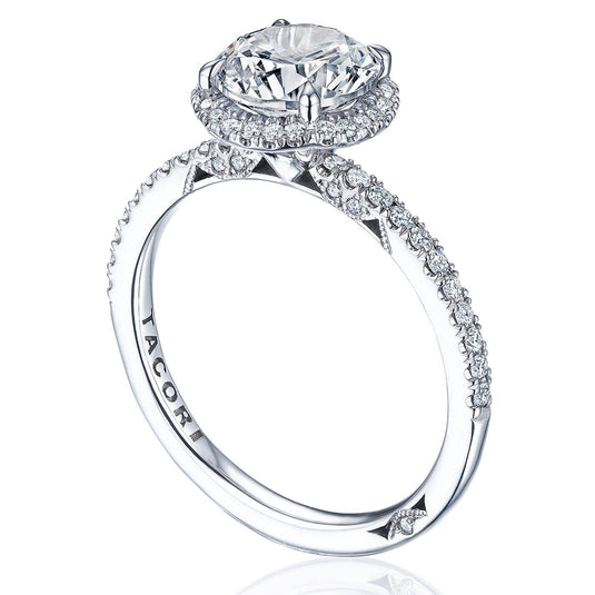 Simply TACORI | Round Bloom Engagement Ring 267615RD75