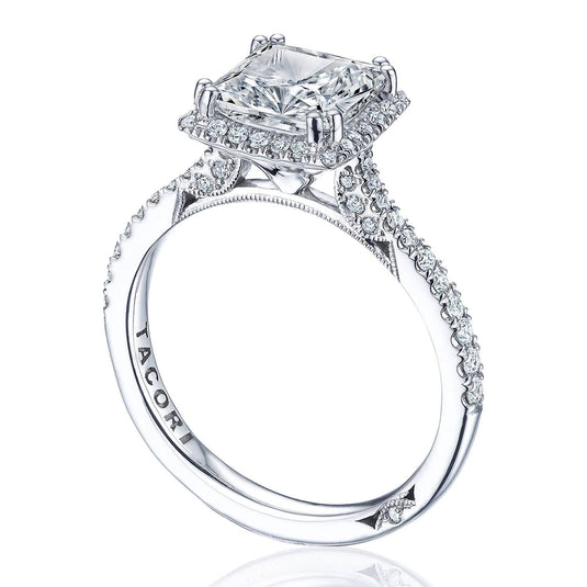 Simply TACORI | Princess Bloom Engagement Ring 2677PR7