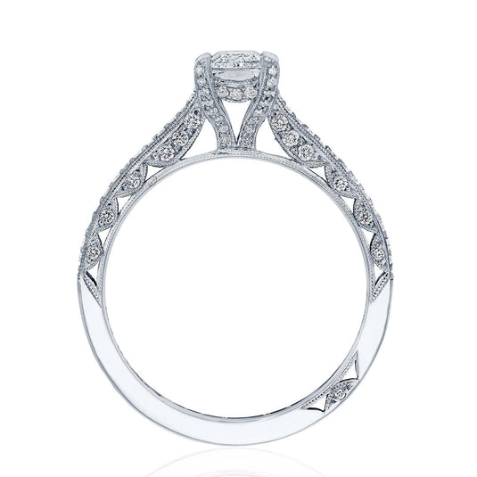 Classic Crescent | Emerald Solitaire Engagement Ring 2680EC65X45