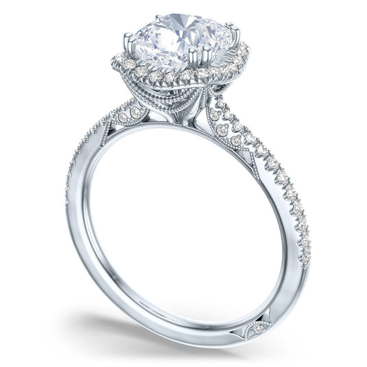 Simply TACORI | Cushion Bloom Engagement Ring 268415cuc65