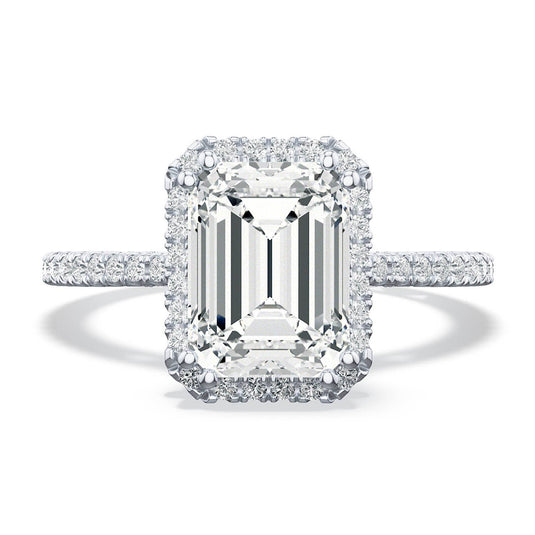 Simply TACORI | Emerald Bloom Engagement Ring 268415ec8x6