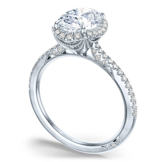 Simply TACORI | Oval Bloom Engagement Ring 268415ov85x65