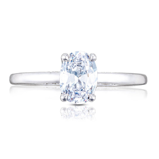 Simply TACORI | Oval Solitaire Engagement Ring 268815OV75X55