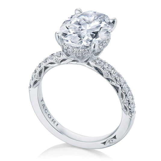 Dantela | Oval Solitaire Engagement Ring 269022OV125X9