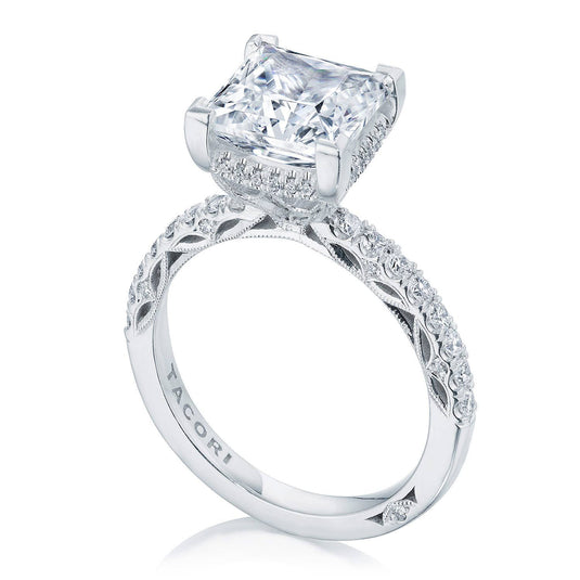 Dantela | Princess Solitaire Engagement Ring 269022PR85