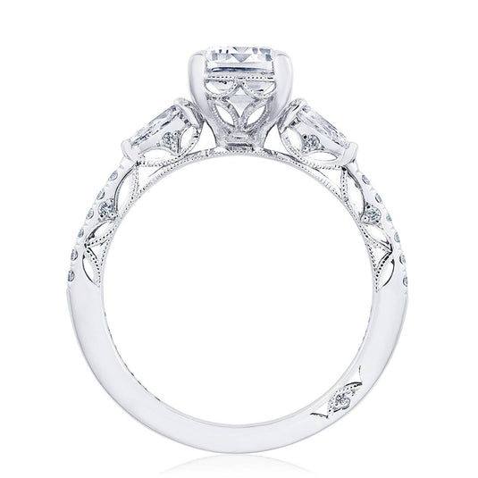 Dantela | Emerald 3-Stone Engagement Ring 269417EC85X6