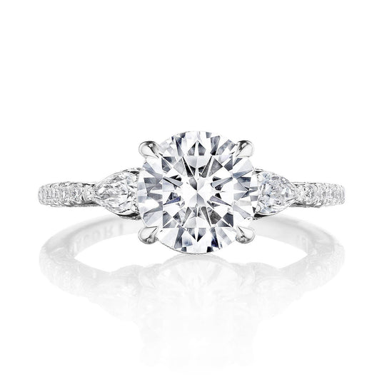 Dantela | Round 3-Stone Engagement Ring 269417RD8