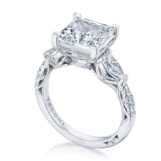 Dantela | Princess 3-Stone Engagement Ring 269522PR85