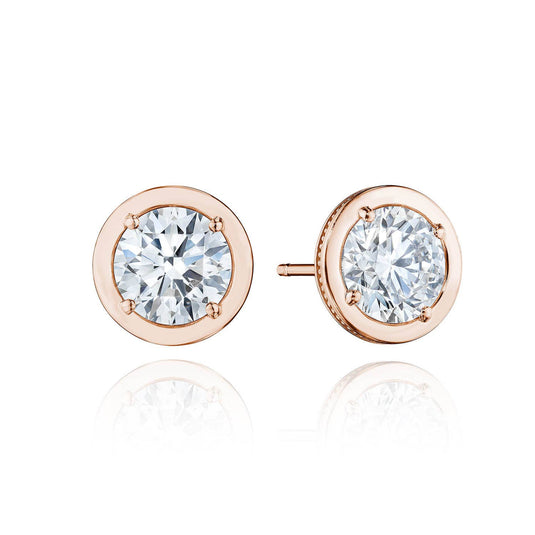 TACORI Allure | Round Diamond Stud Earring - 3.08ct FE823RD75LDPK