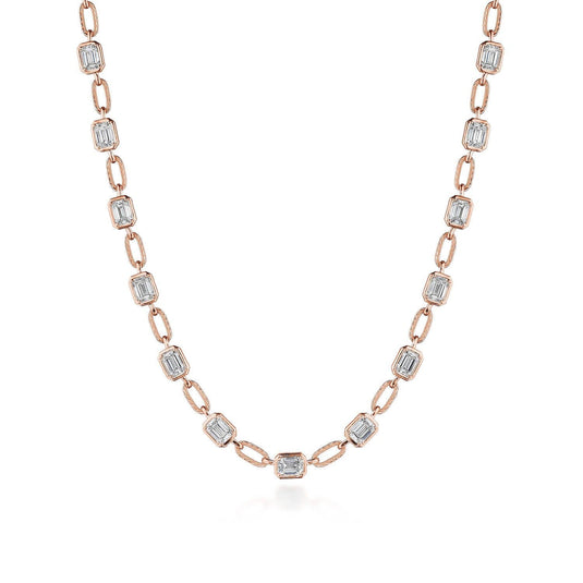 TACORI Allure | Lab Grown Diamond Link Necklace FN825EC55X4LDPK16