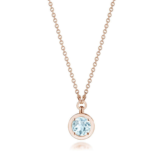 TACORI Allure | Sky Blue Topaz Necklace - 0.7ct FP812RD5BTPK
