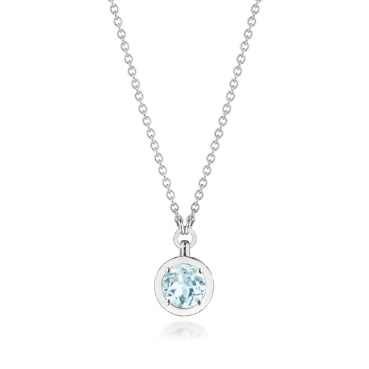 TACORI Allure | Sky Blue Topaz Necklace - 0.7ct FP812RD5BT