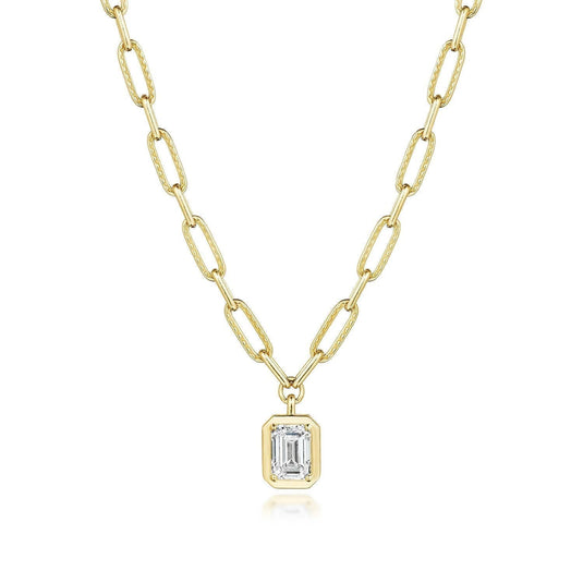 TACORI Allure | Petite Diamond Link Necklace - 1.54ct FP813VEC8X6LDY