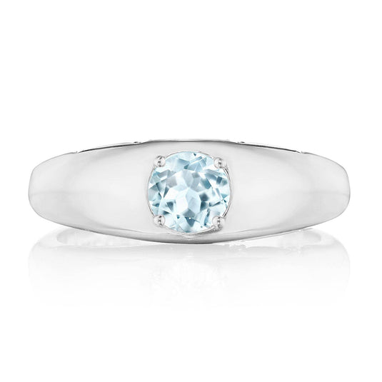 TACORI Allure | Domed Sky Blue Topaz Ring - 0.7ct FR817RD5BT