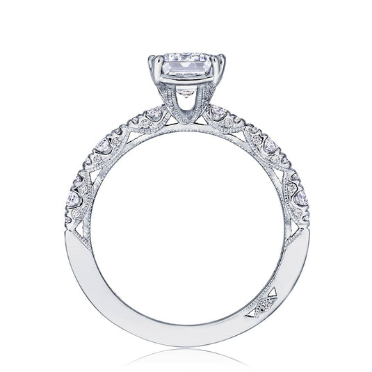 Petite Crescent | Oval Solitaire Engagement Ring HT2559OV85X65