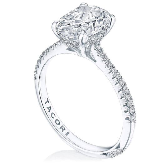 Founder's Collection | Oval Solitaire Engagement Ring HT2581OV95x7