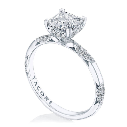 Founder's Collection | Princess Solitaire Engagement Ring HT2582PR6