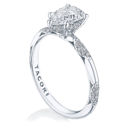 Founder's Collection | Pear Solitaire Engagement Ring HT2582PS85X55