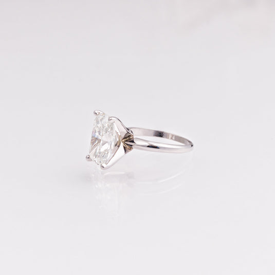 5.32 CT Cushion Brilliant Lab-Grown Diamond Engagement Ring