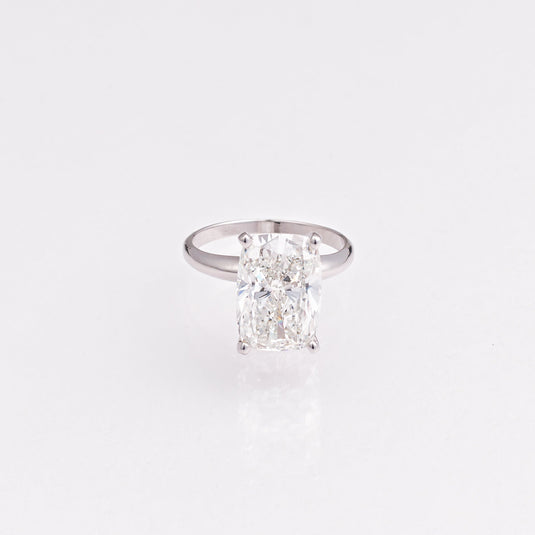 5.32 CT Cushion Brilliant Lab-Grown Diamond Engagement Ring