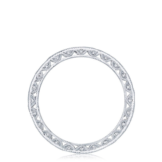 Twist with Diamond Accent Wedding Band