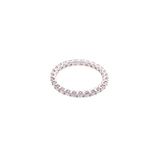 Round U-Setting Eternity Band 1.09ct