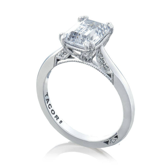 Simply TACORI | Emerald Solitaire Engagement Ring 2650EC7X5