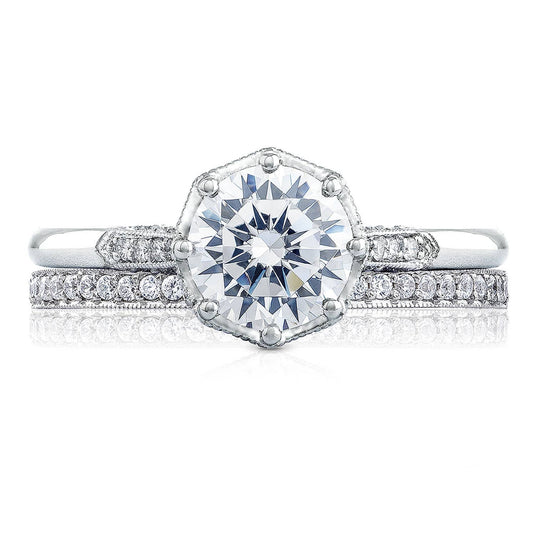 Simply TACORI | Round Solitaire Engagement Ring 2653RD65