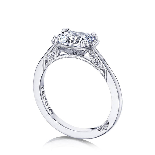 Simply TACORI | Emerald Solitaire Engagement Ring 2654EC75X55