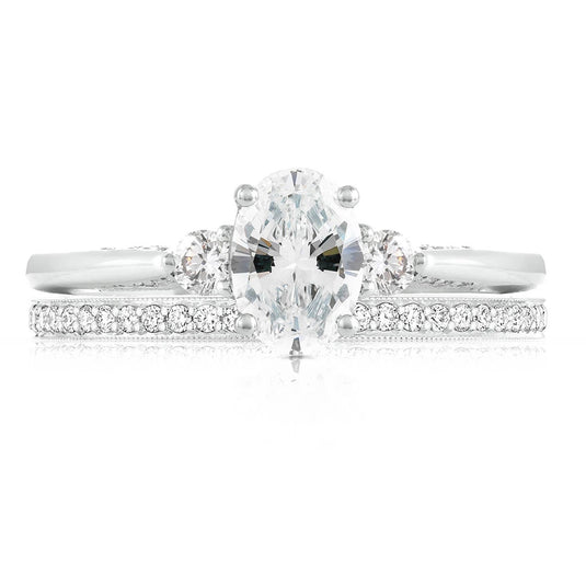 Simply TACORI | Oval 3-Stone Engagement Ring 2656OV7X5