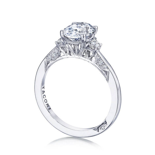 Simply TACORI | Oval 3-Stone Engagement Ring 2658OV75X55