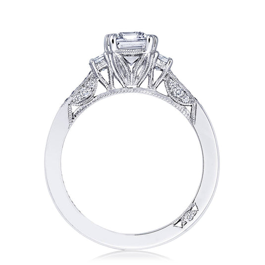 Simply TACORI | Emerald 3-Stone Engagement Ring 2659EC75X55