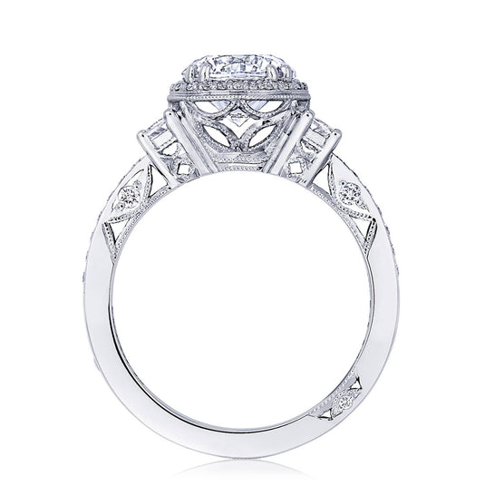 Dantela | Round 3-Stone Engagement Ring 2663RD75