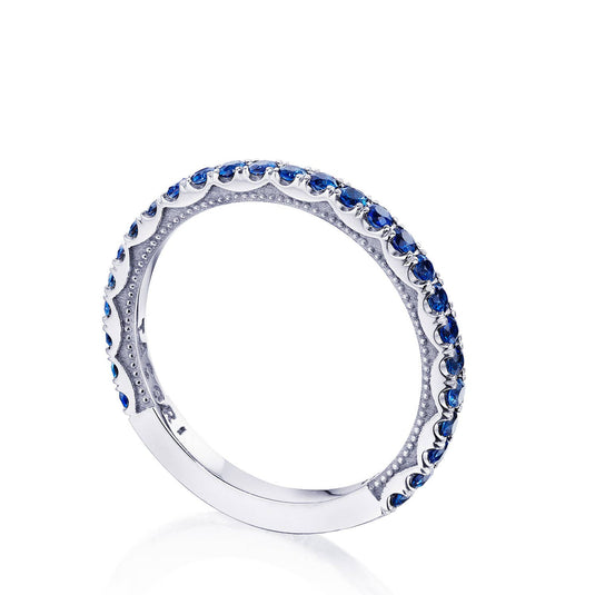 Sculpted Crescent | String of Sapphires Ring 266715B34BSW