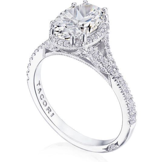 Dantela | Oval Bloom Engagement Ring 2672OV95X7W
