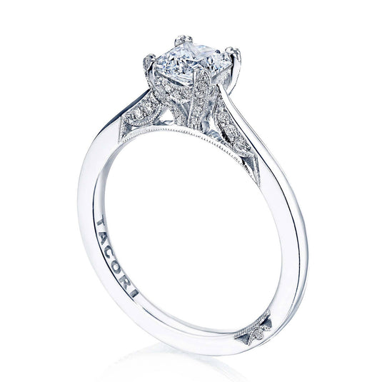 Simply TACORI | Princess Solitaire Engagement Ring 2678PR5